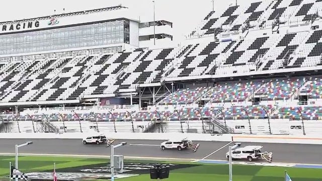 Daytona 500: How NASCAR officials dry the track at Daytona International Speedway