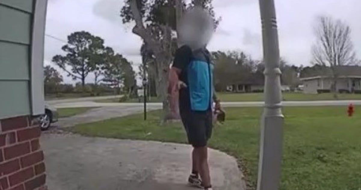 Florida man wearing Amazon uniform caught on camera replacing package ...