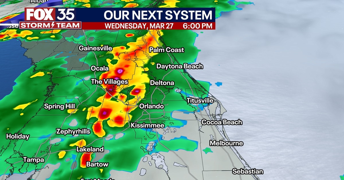Orlando weather: Cold front may bring strong storms to Central Florida ...