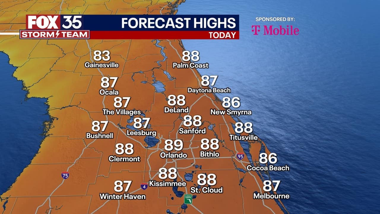 Orlando weather: Warm and breezy Saturday for Central Florida - Vimarsana News