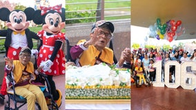Florida woman rings in 106th birthday with first-time visit to Walt Disney World