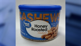 Cashews sold at Florida Walmart locations recalled due to undeclared allergies, FDA says