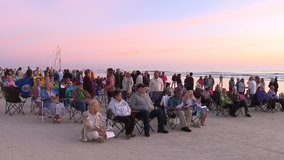 Easter Sunday draws crowds to Daytona Beach for church service, baptisms