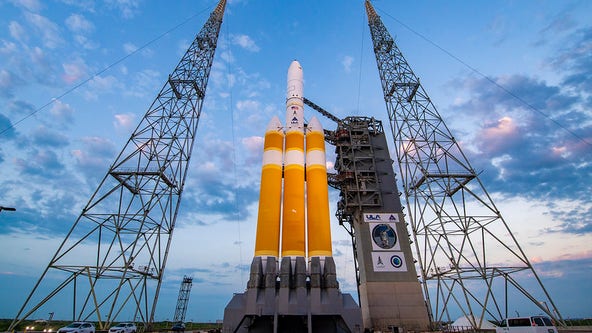 Delta IV Heavy rocket launch scrubbed, moved to Friday