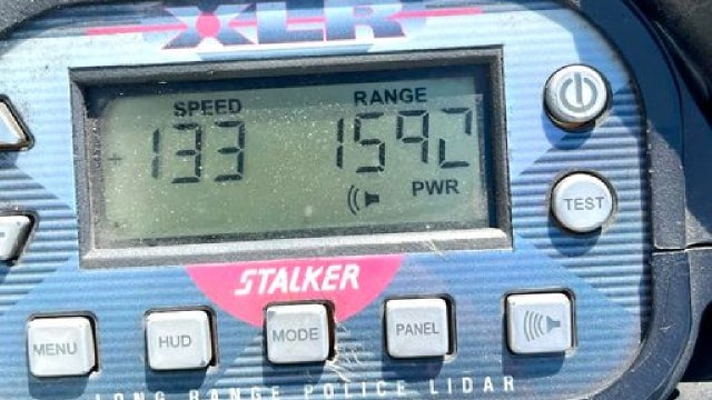Driver clocked going 133 mph on SR-417 in Orange County, deputies say