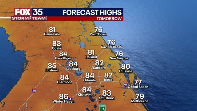 Orlando Weather: Pleasant Friday in store for Central Florida ahead of warm Saturday