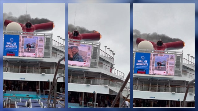Carnival Freedom cruise ship catches fire, 20 miles off coast of Bahamas