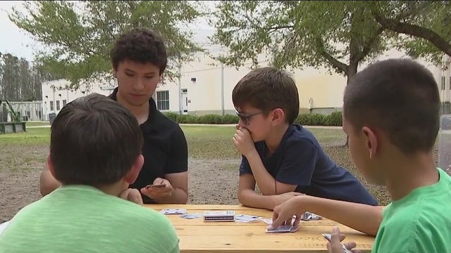 Former Hunter's Creek Elementary student pays it forward, builds 'math park'