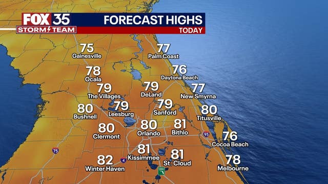 Orlando weather: Unsettled, wet and warm weather on the way for Central Florida