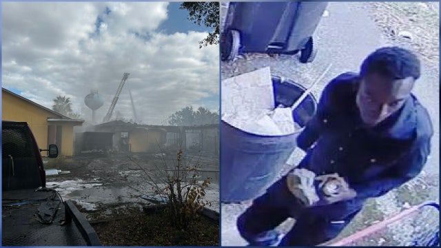 Officials seek ID of man possibly tied to arson at Orange County building