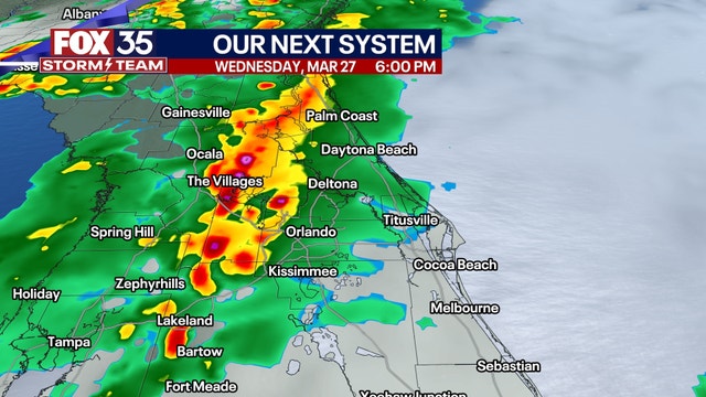 Orlando weather: Cold front may bring strong storms to Central Florida this week