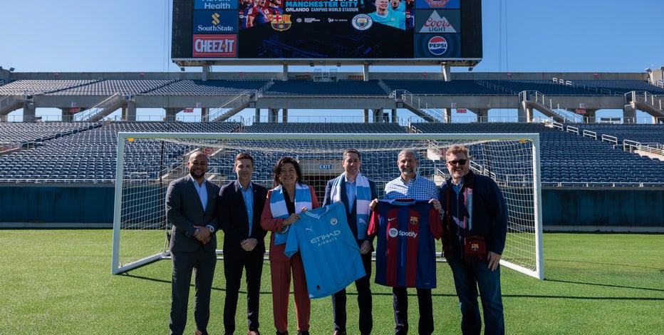 FC Barcelona, Manchester City coming to Orlando's Camping World