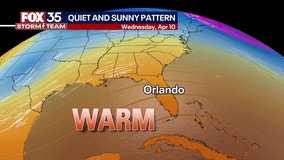 Orlando Weather Forecast: Gorgeous string of days ahead with temps reaching upper 70s in Central Florida