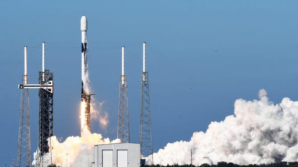SpaceX's Falcon 9 rocket launches more satellites into space