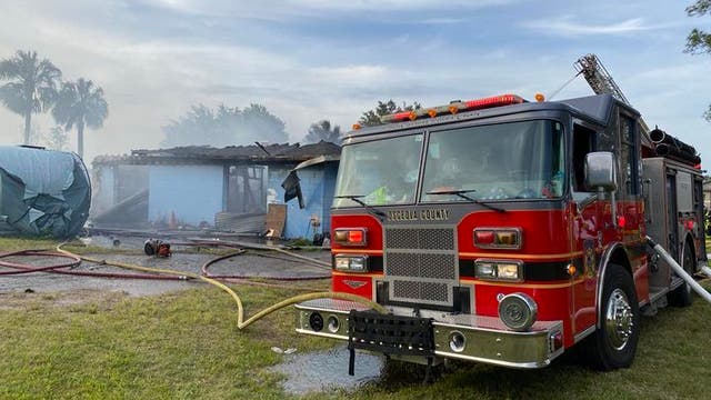 Fire damages church's property in Osceola County, officials say