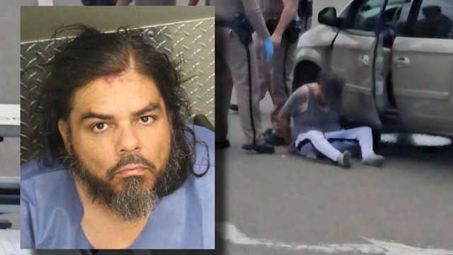 Man accused of holding woman captive for months caught near Orlando after cross-county chase