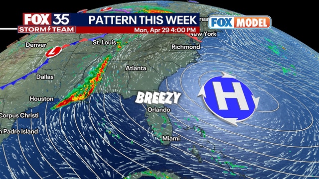 Orlando weather: Temps to reach the 90s this week in Central Florida; rain possible