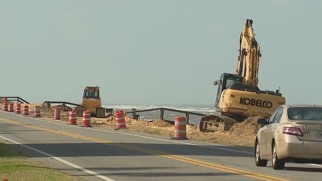 State Road A1A washed out in Flagler Beach; FDOT quick to repair
