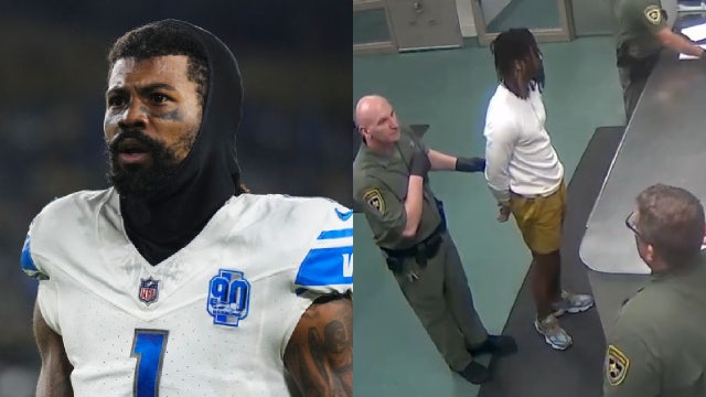 Detroit Lions cornerback Cameron Sutton turns himself in at Florida jail