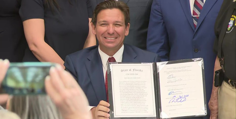 DeSantis signs bill requiring communism education courses in Florida public schools