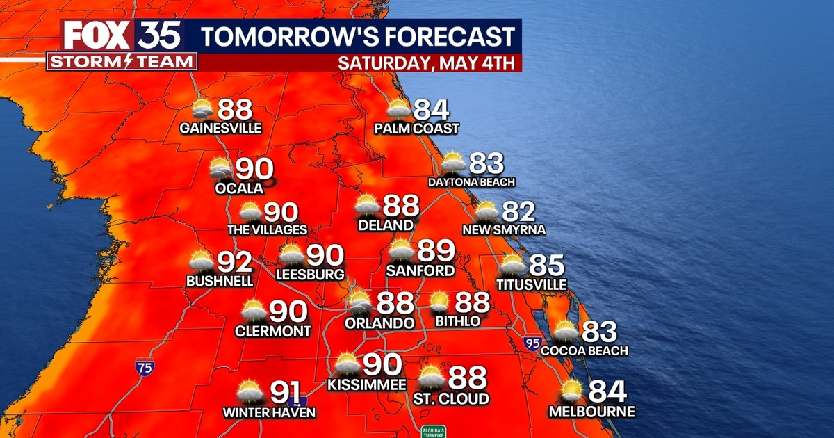 Orlando weather: Weekend brings mix of clouds, sun across Central ...