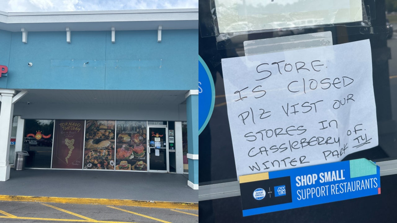 Popular Lake Mary bagel shop closes its doors - Vimarsana News