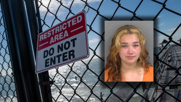 Florida woman jumps in water after caught having sex on beach pier on Memorial Day: police