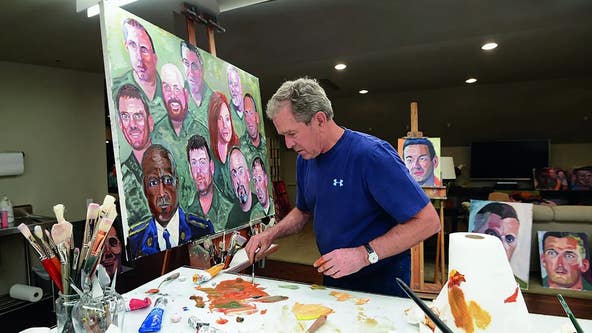 George W. Bush’s portraits of veterans are heading to Disney World