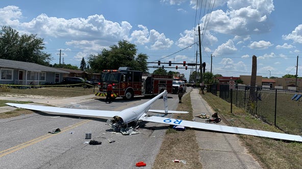 Pilot injured in airplane glider crash near Winter Haven High School: police