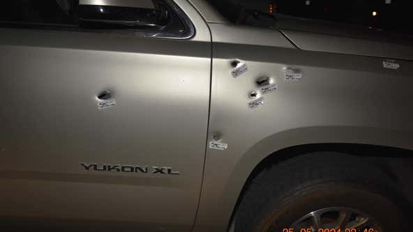 SUV riddled with bullets after Mims road-rage shooting; 2 arrested, deputies say