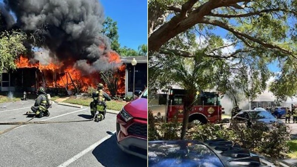 Fire at Orlando apartment complex displaces 8 residents