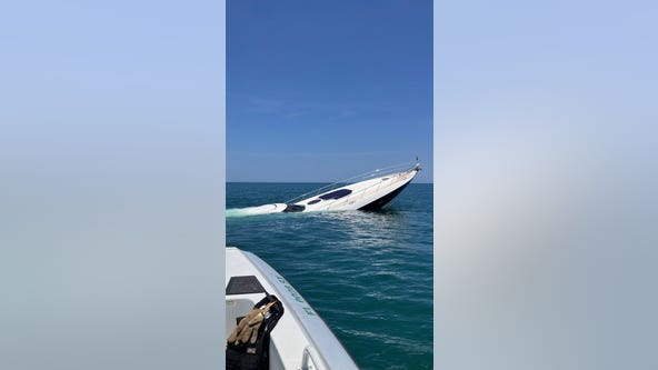 2 rescued after 80-foot yacht starts to sink off Florida coast, U.S. Coast Guard
