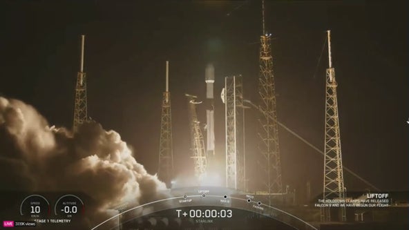 SpaceX launches new batch of Starlink satellites from Florida Friday night