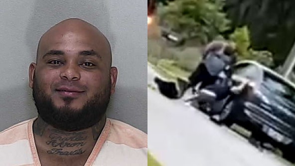 Car crash escalates into alleged attack in Florida neighborhood: 'Leave him the f*** alone!'