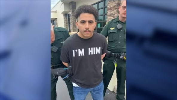 Florida firefighter accused of sexual battery of teen arrested while wearing an 'I'm Him' T-shirt