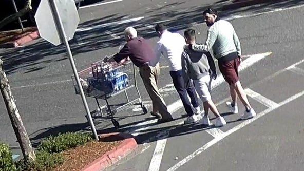 Caught on video: Suspects pickpocket elderly man in Costco parking lot