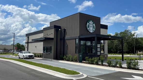 Orlando area's first-ever drive-thru-only Starbucks now open