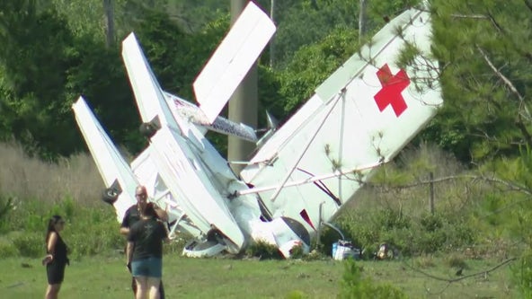 Pilot injured after small plane crash in DeLand: officials