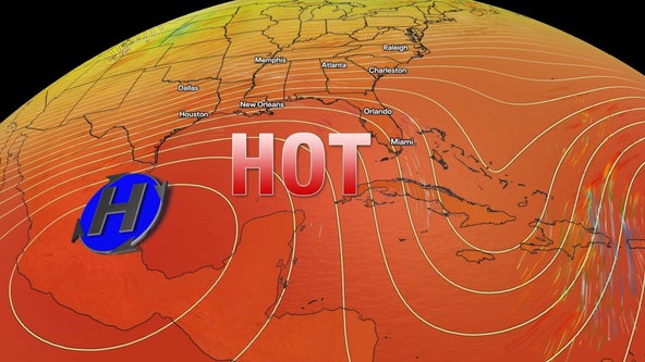 Orlando weather: Hot, hot, hot Memorial Day weekend on tap across Central Florida