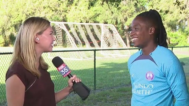 Orlando Pride’s new star Barbra Banda speaks exclusively with FOX 35