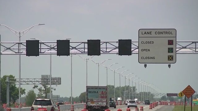 Driving on the shoulder is now an option with Central Florida's new 'flex lanes': How they work