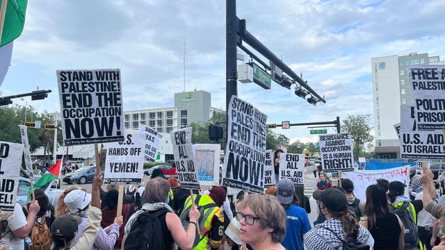 9 protesters arrested at University of Florida during pro-Palestinian demonstrations