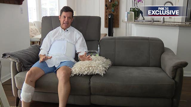 Cyclist hit by driver in Winter Garden has message for others when sharing the road