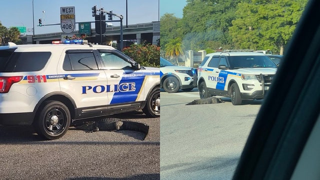 Alligator holds up traffic at busy Orlando intersection: 'Only in Florida'