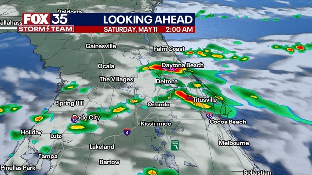 TIMELINE: Central Florida braces for possible second round of overnight storms