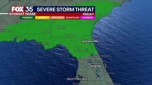 Orlando weather: Near record heat continues; cold front could bring showers, storms later this week