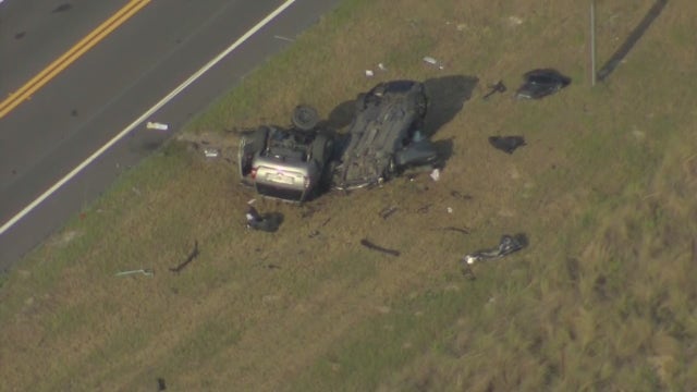 1 killed, 1 badly hurt after serious crash in Lake County: FHP