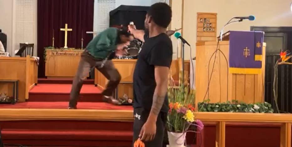 Video: Man tries to shoot pastor during livestreamed service at Pennsylvania church