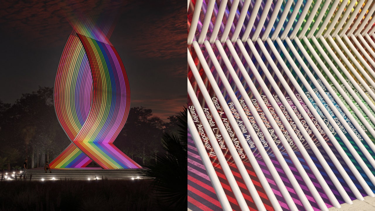 Osceola County unveils 'Wings of the Rainbow' tribute plans for Pulse nightclub shooting victims