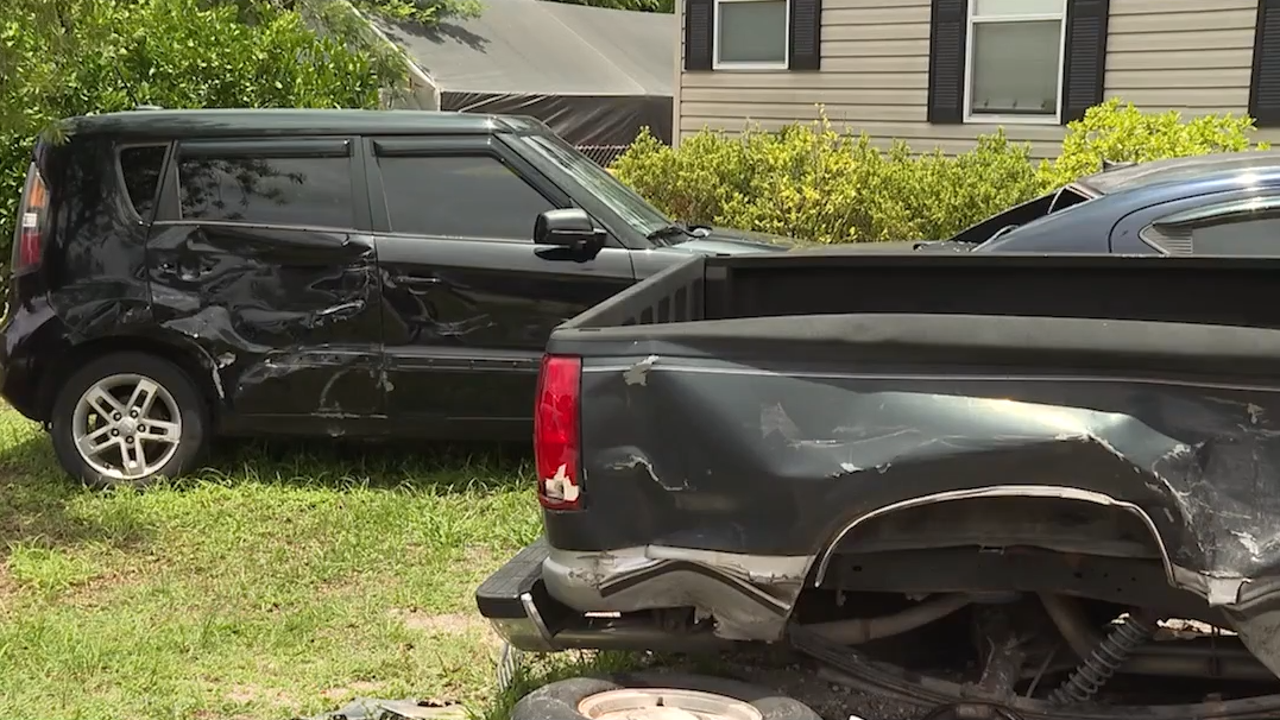 Lake County family pleads for safety improvements after nearly half-a-dozen cars crash near their property Lake County family pleads for safety improvements after nearly half-a-dozen cars crash near their property